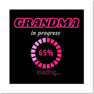 Grandma in progress Posters and Art